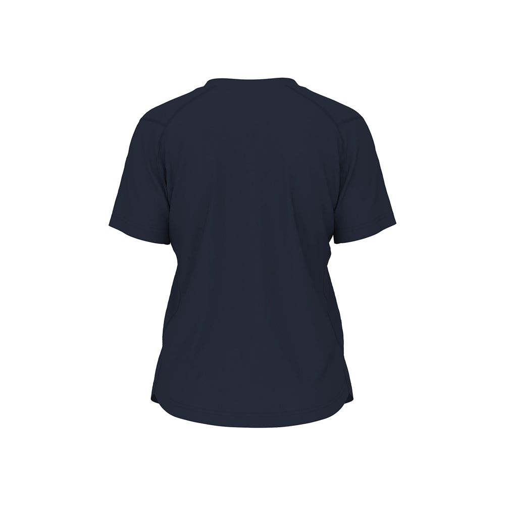 New Balance Women's Activate Tech T Shirt Team Navy (Back)
