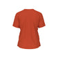New Balance Women's Activate Tech T Shirt Team Orange (Back)