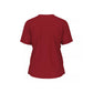 New Balance Women's Activate Tech T Shirt Mercury Red (Back)