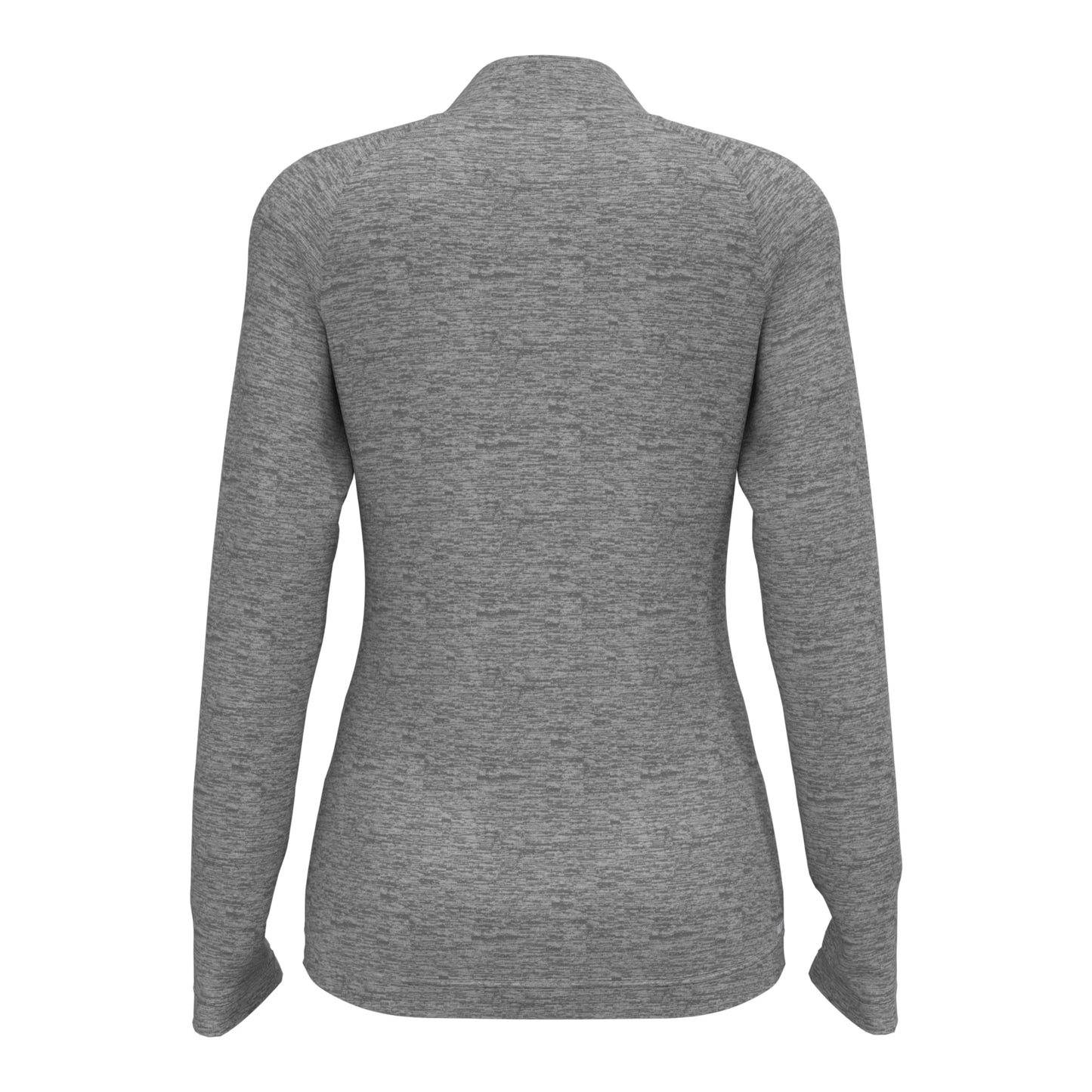 New Balance Women's Athletics Half Zip 2.0 Heather Grey (Back)