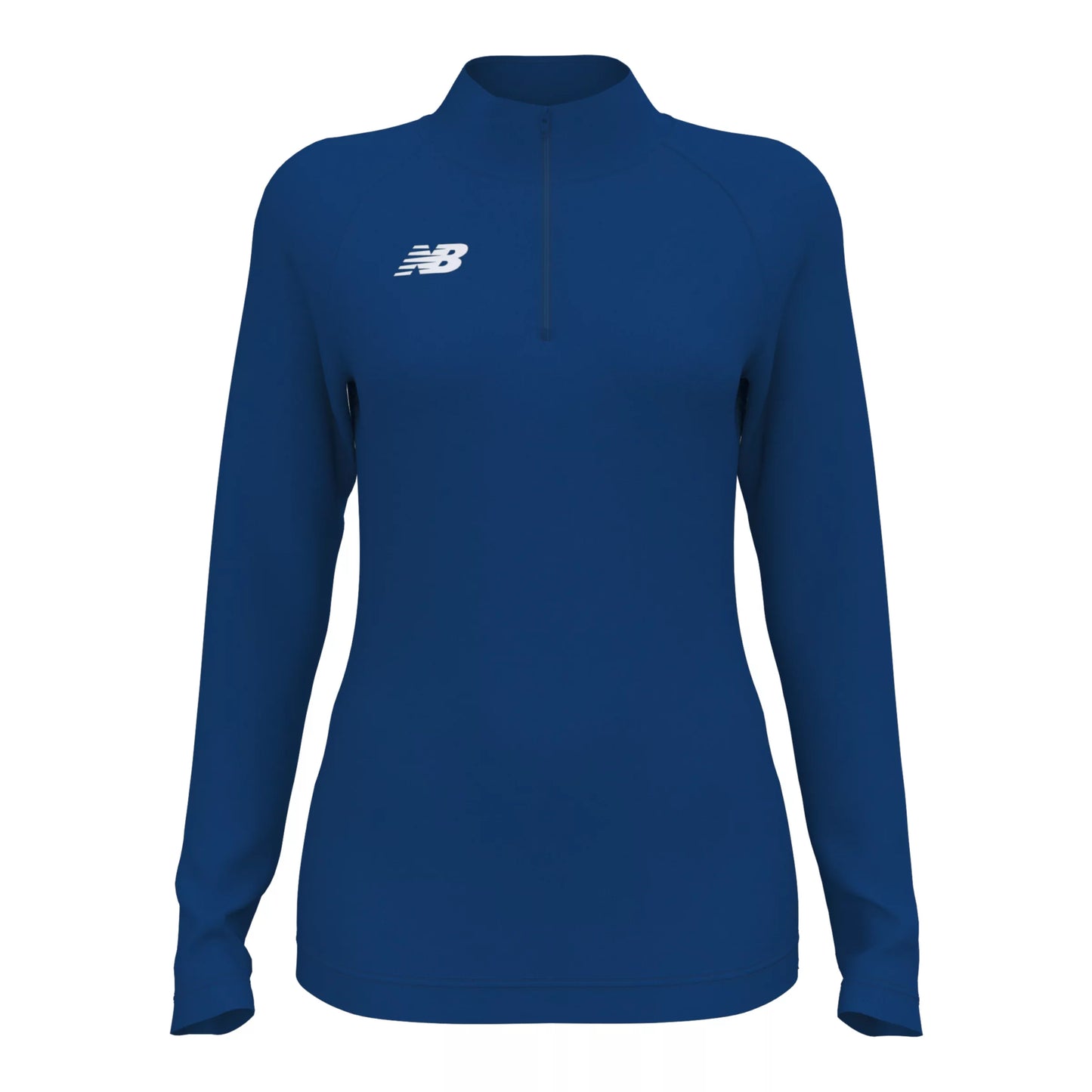New Balance Women's Athletics Half Zip 2.0 Team Royal (Front)