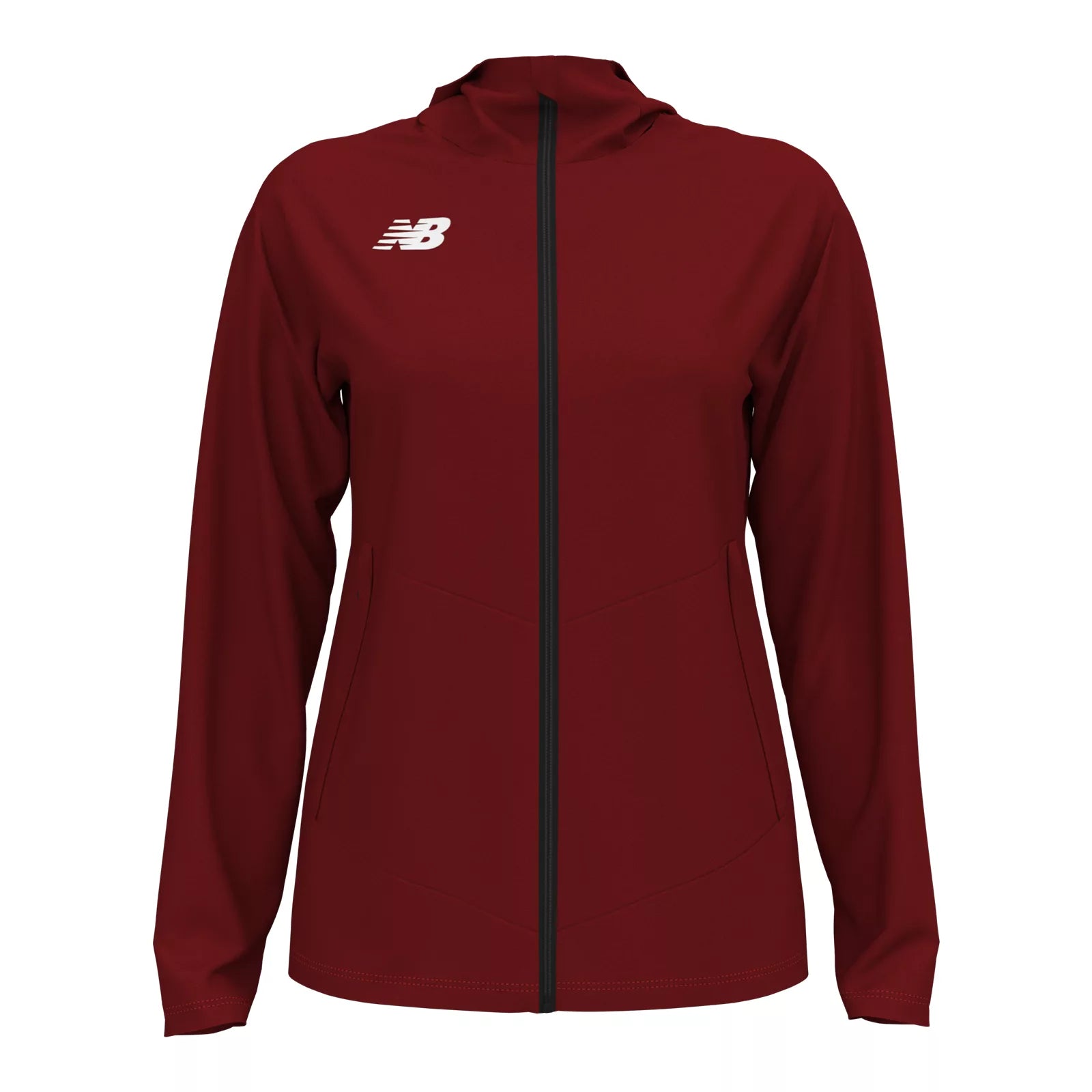 New Balance Women's Away Hoodie Mercury Red (Front)