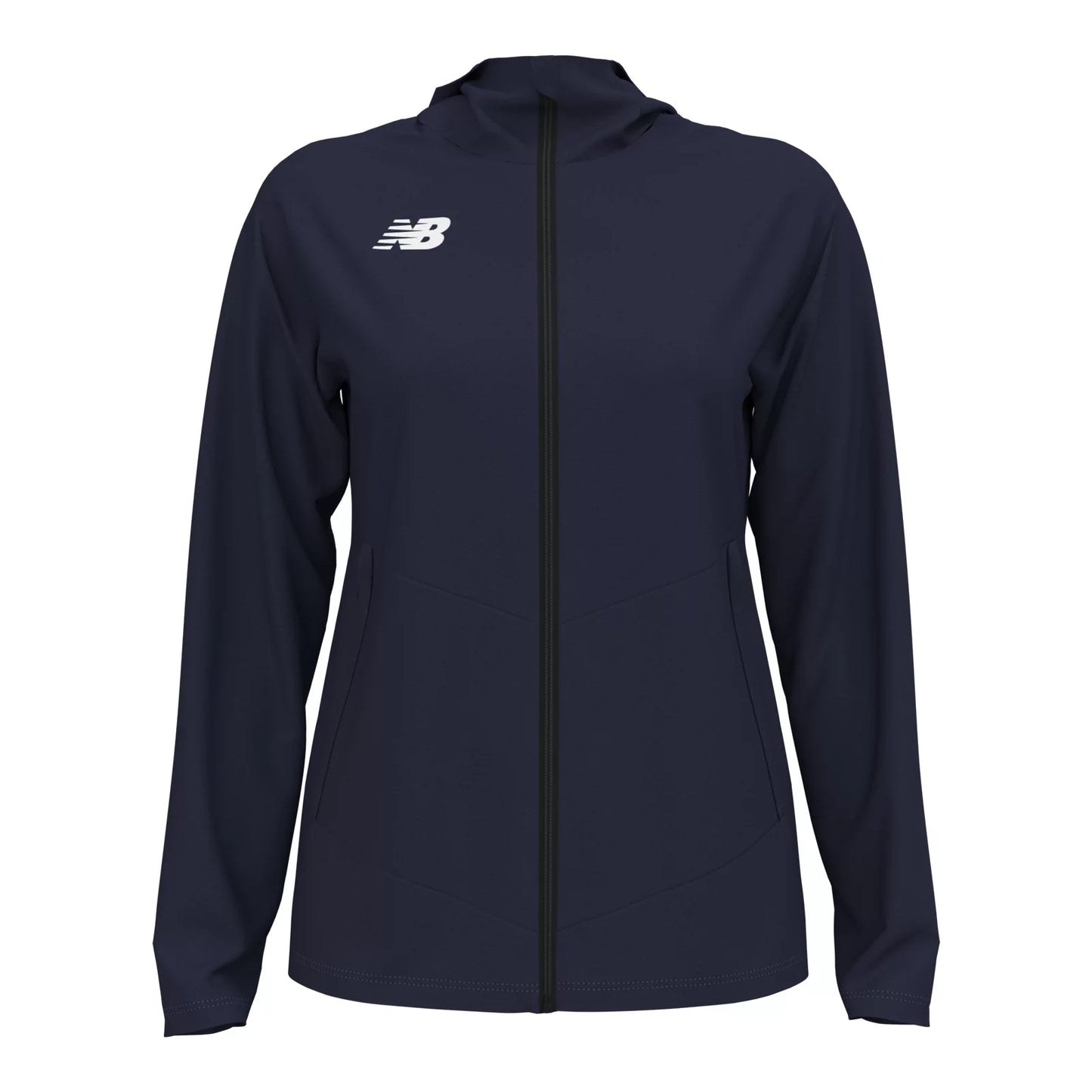 New Balance Women's Away Hoodie Team Navy (Front)