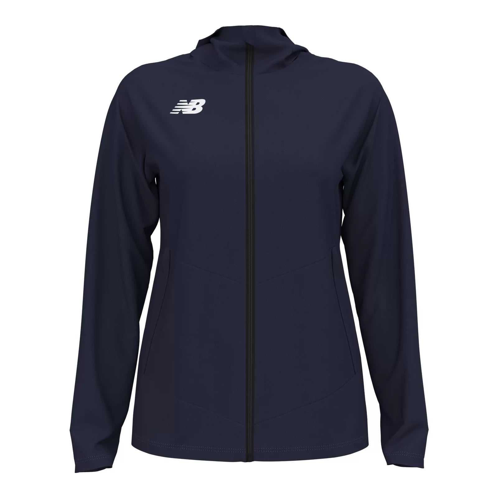 New Balance Women's Away Hoodie Team Navy (Front)