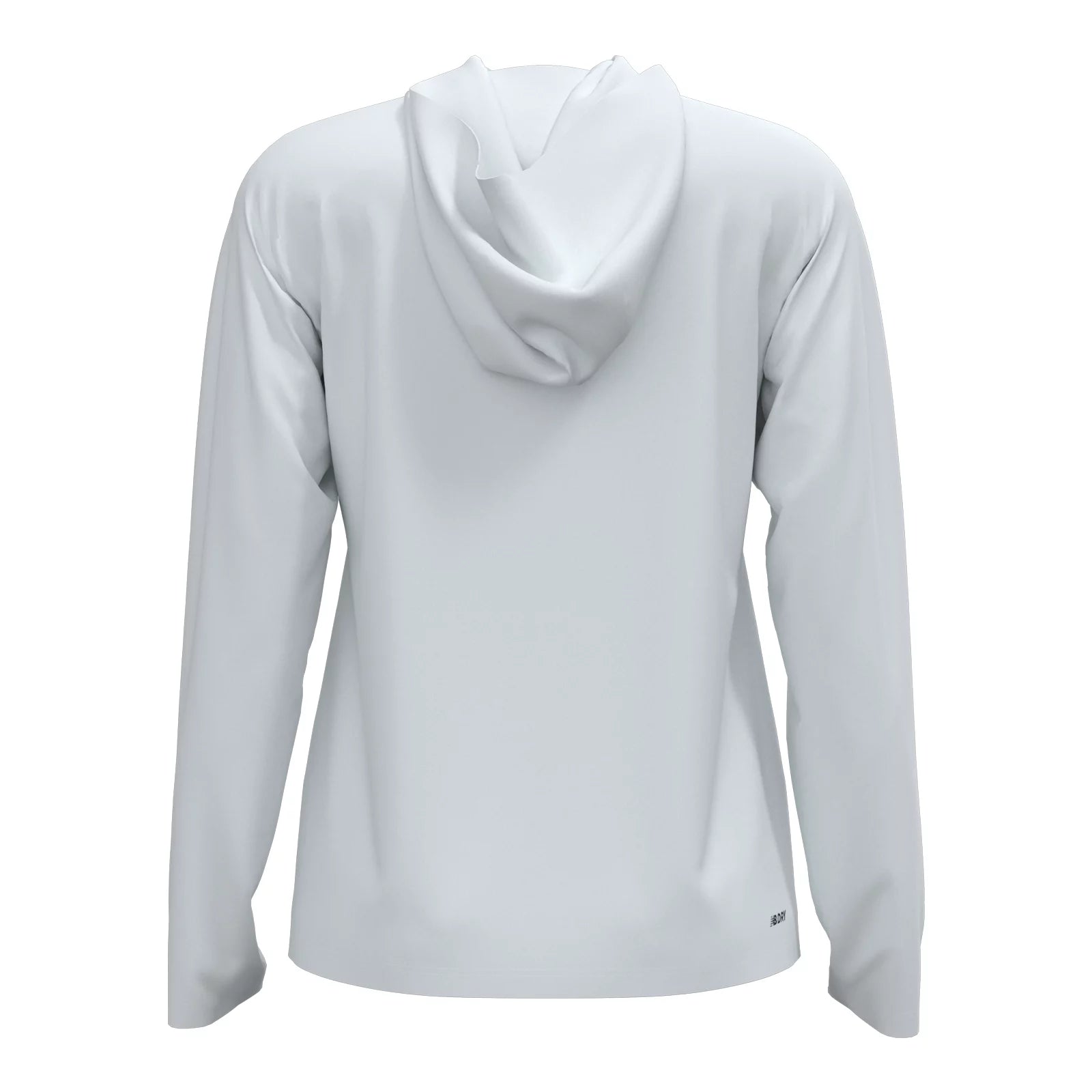 New Balance Women's Away Hoodie White (Back)
