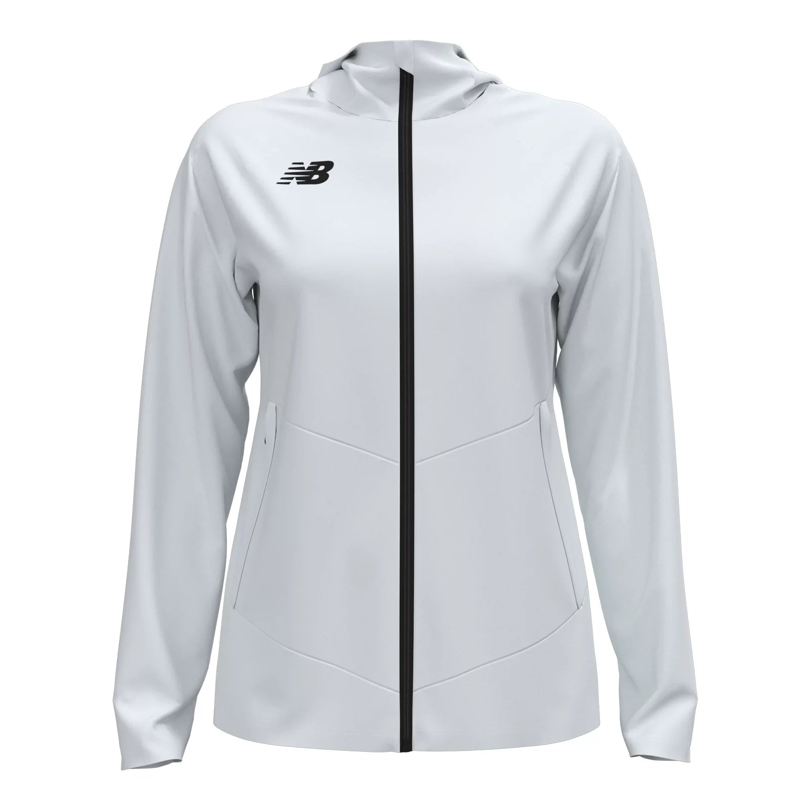 New Balance Women's Away Hoodie White (Front)