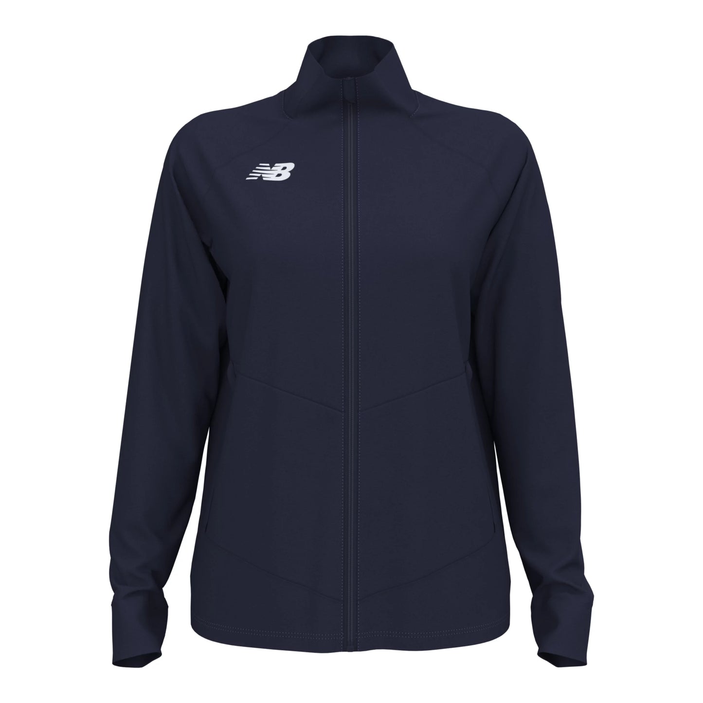 New Balance Women's Away Jacket Team Navy (Front)
