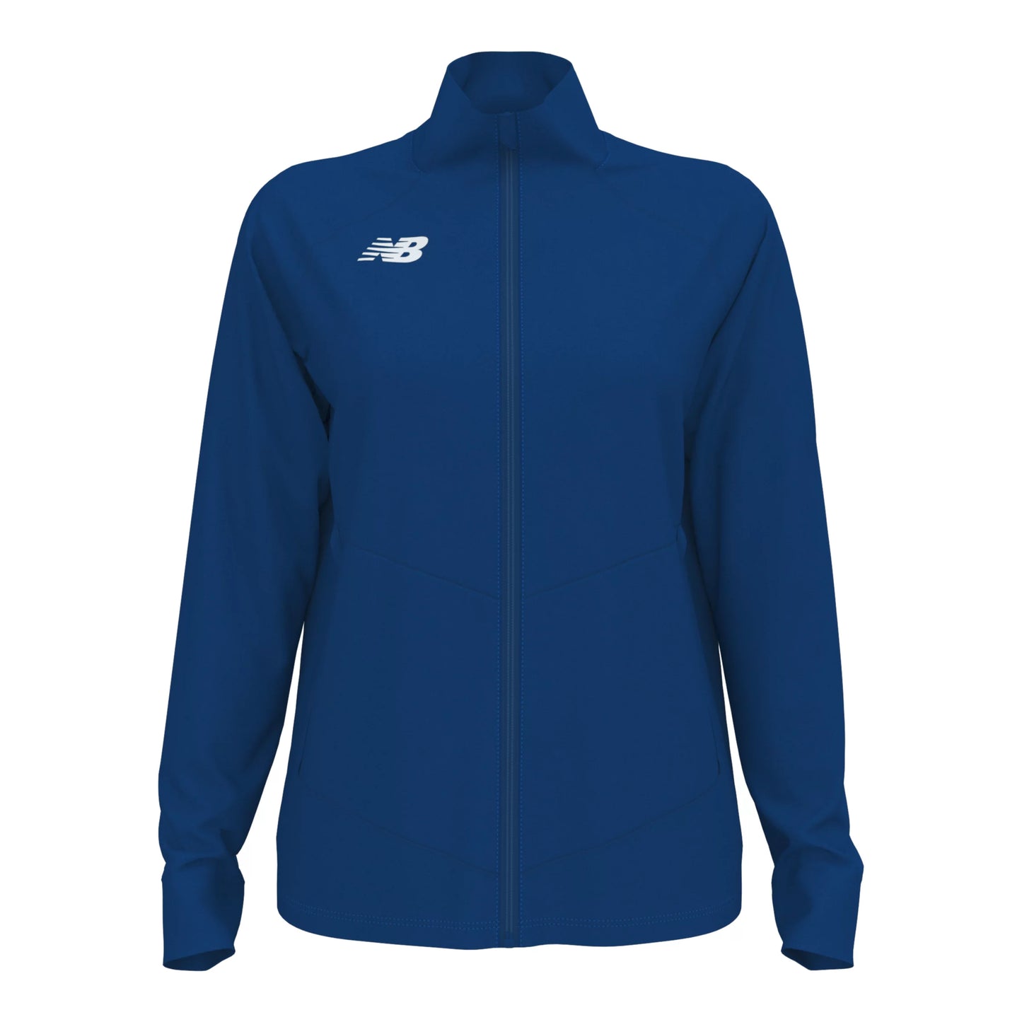 New Balance Women's Away Jacket Team Royal (Front)