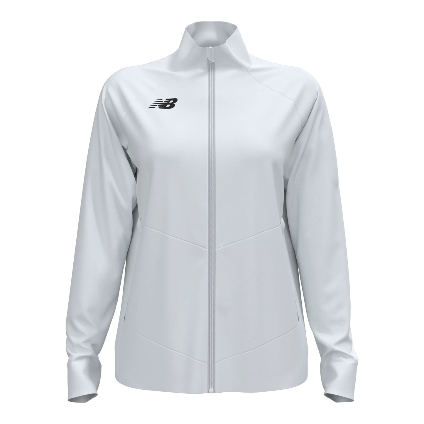 New Balance Women's Away Jacket White (Front)