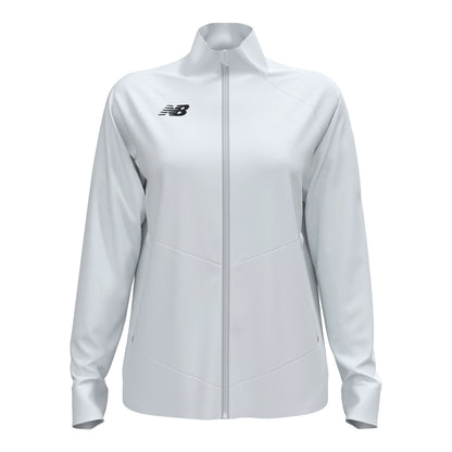 New Balance Women's Away Jacket White (Front)