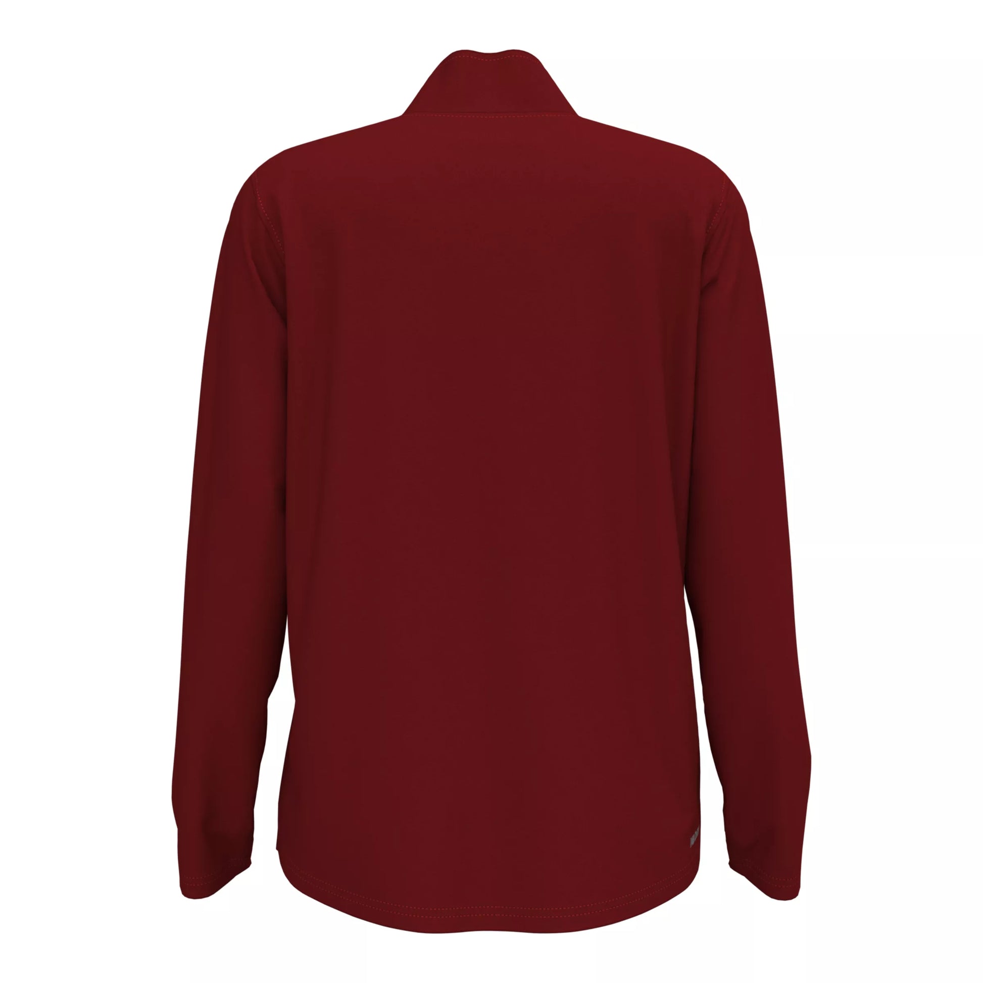 New Balance Women's Midfield Half Zip Mercury Red (Back)