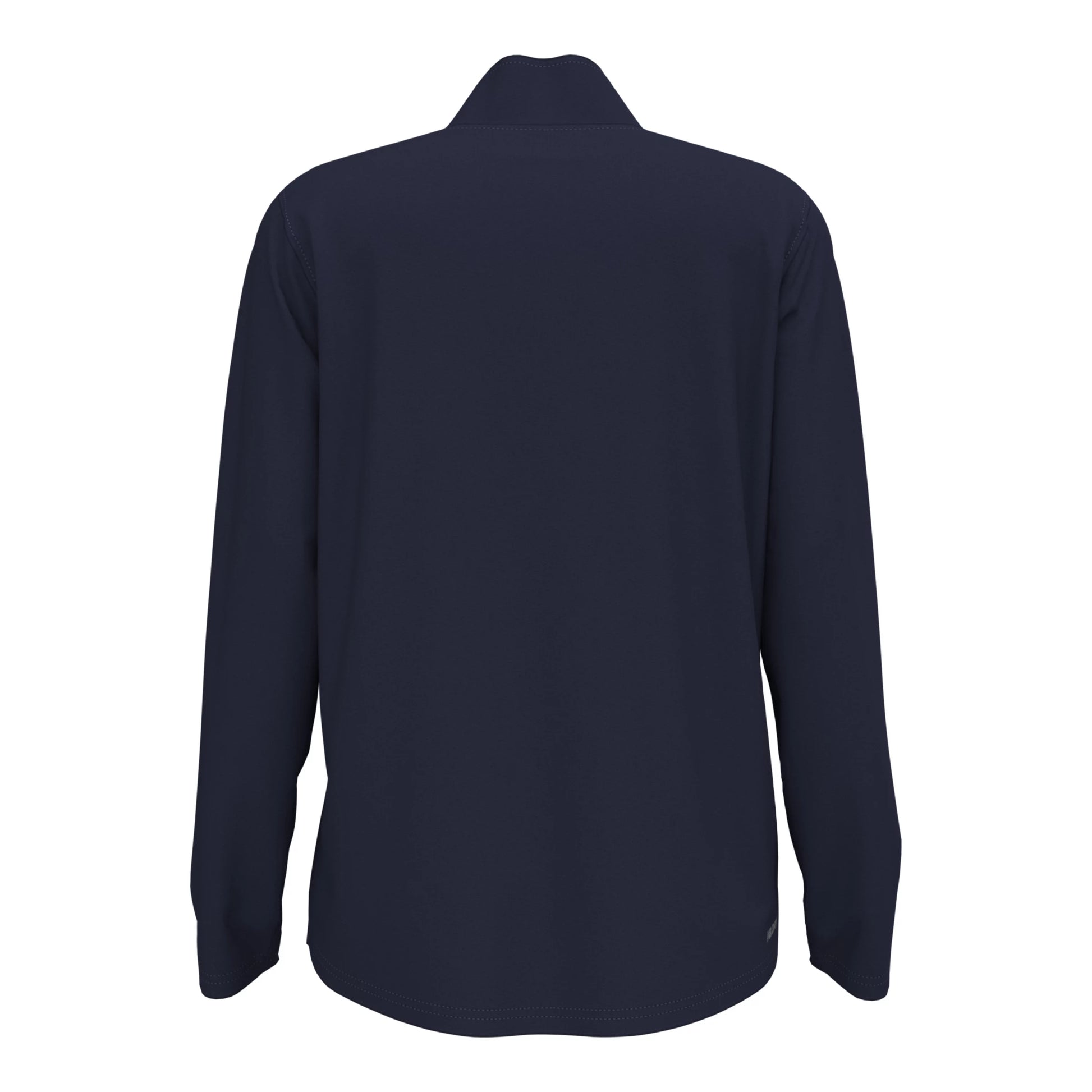 New Balance Women's Midfield Half Zip Team Navy (Back)