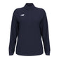 New Balance Women's Midfield Half Zip Team Navy (Front)