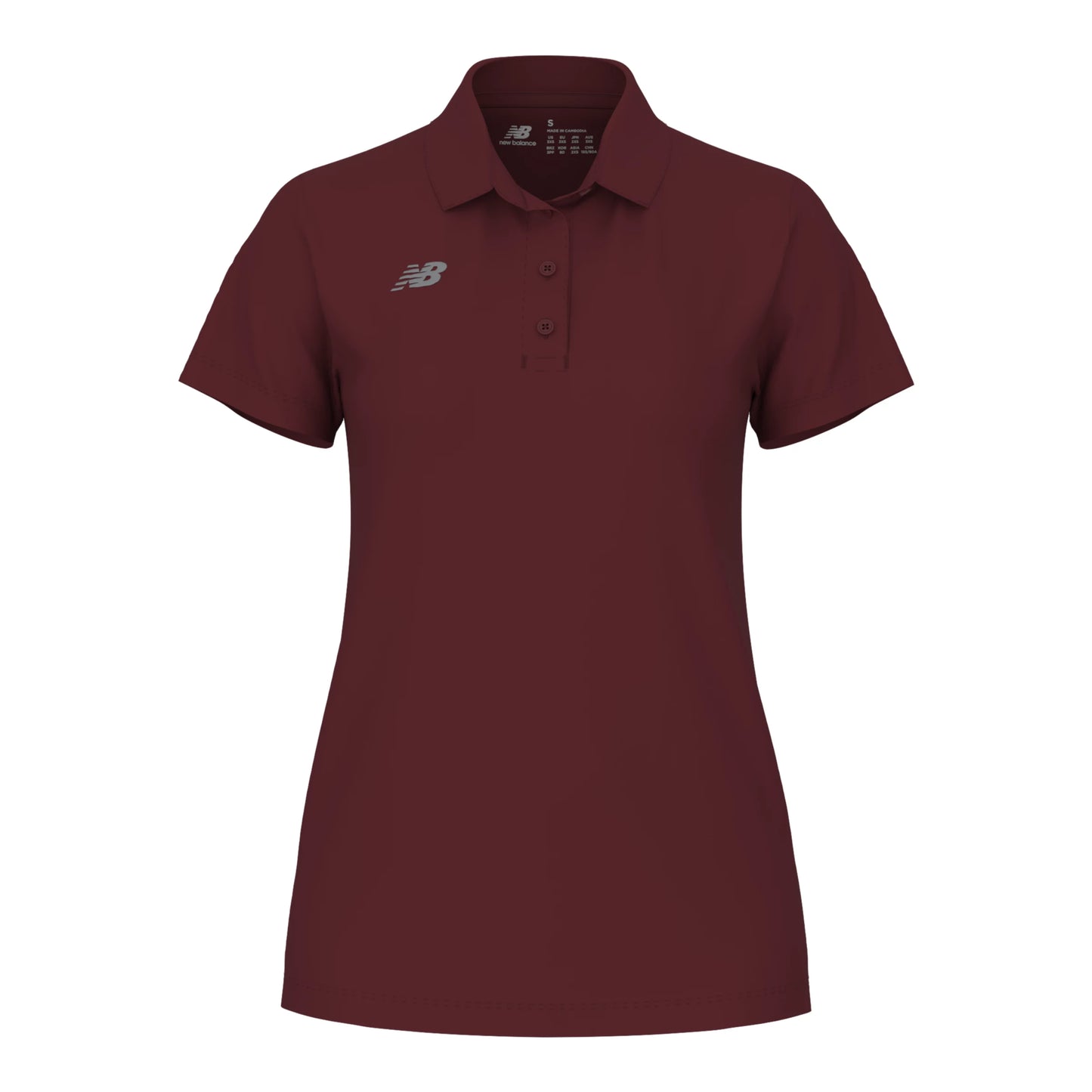 New Balance Women's Performance Polo Mercury Red (Front)