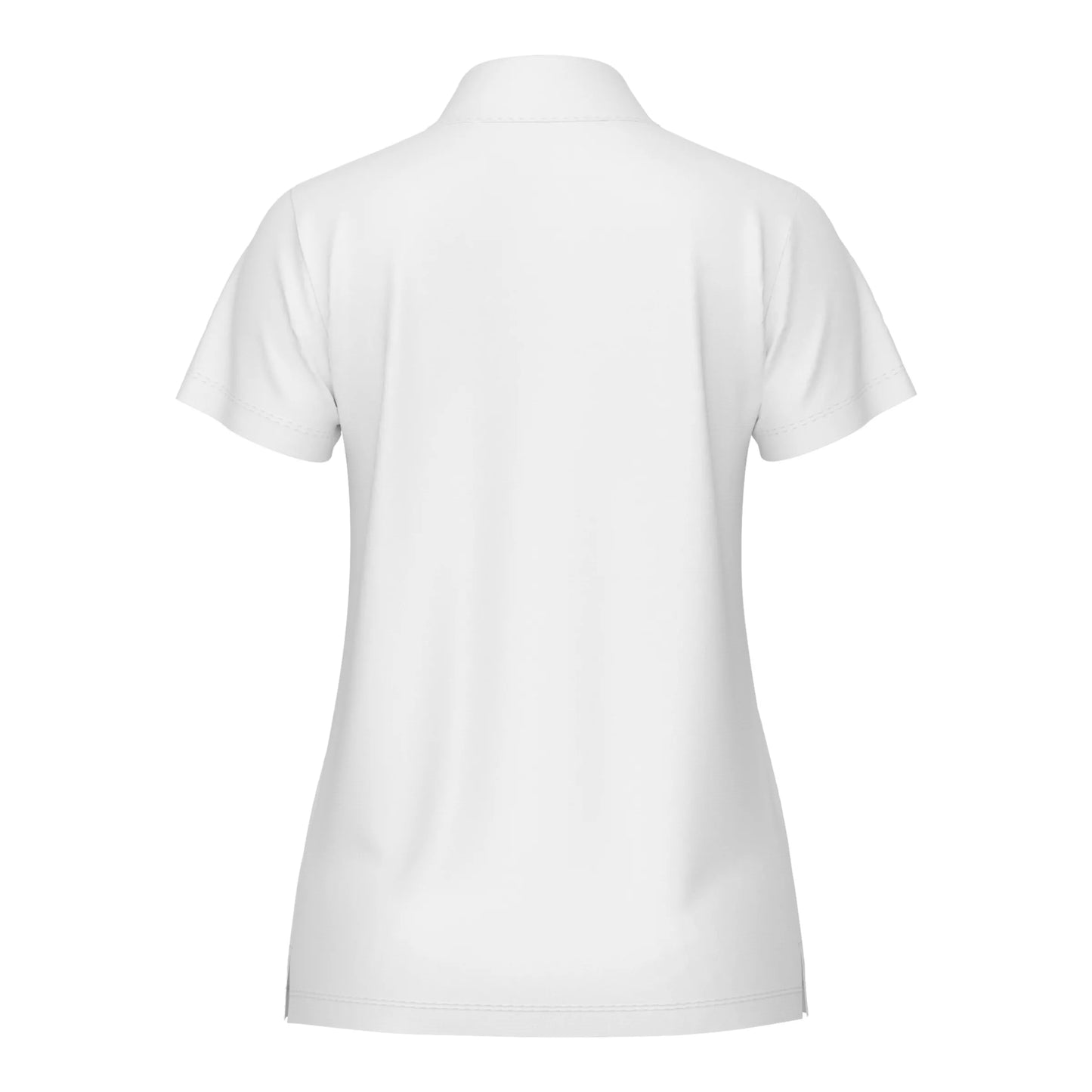 New Balance Women's Performance Polo White (Back)