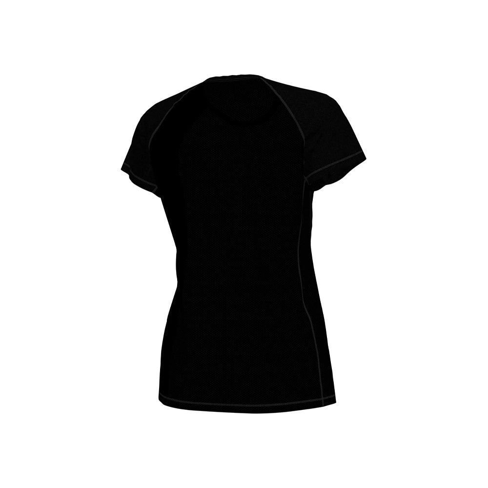 New Balance Women's Raglan Tech T-shirt Team Black (Back)