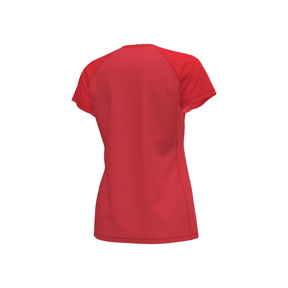 New Balance Women's Raglan Tech T-shirt Team Red (Back)
