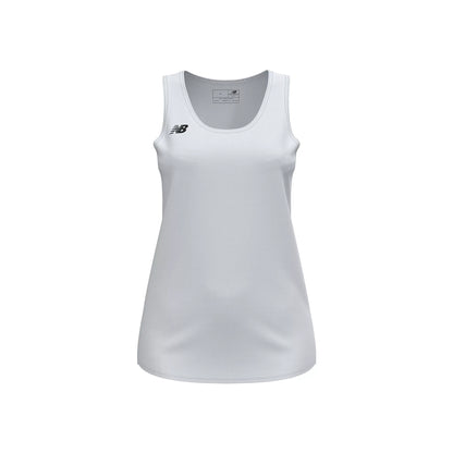 New Balance Women's Team Tank White (Front)
