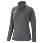 New Balance Women's Thermal Half Zip Gunmetal (Front)