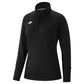 New Balance Women's Thermal Half Zip Team Black (Front)