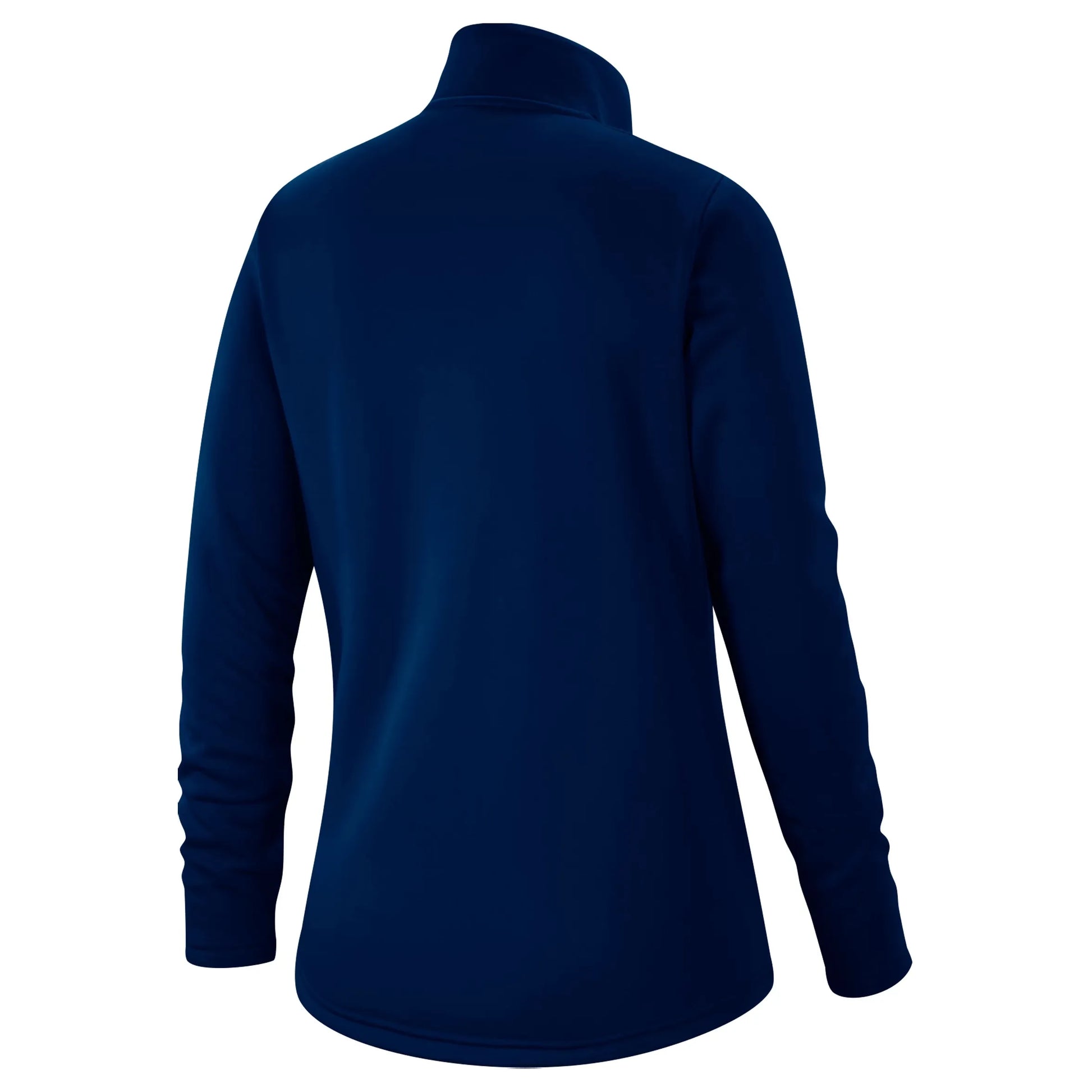 New Balance Women's Thermal Half Zip Team Navy (Back)
