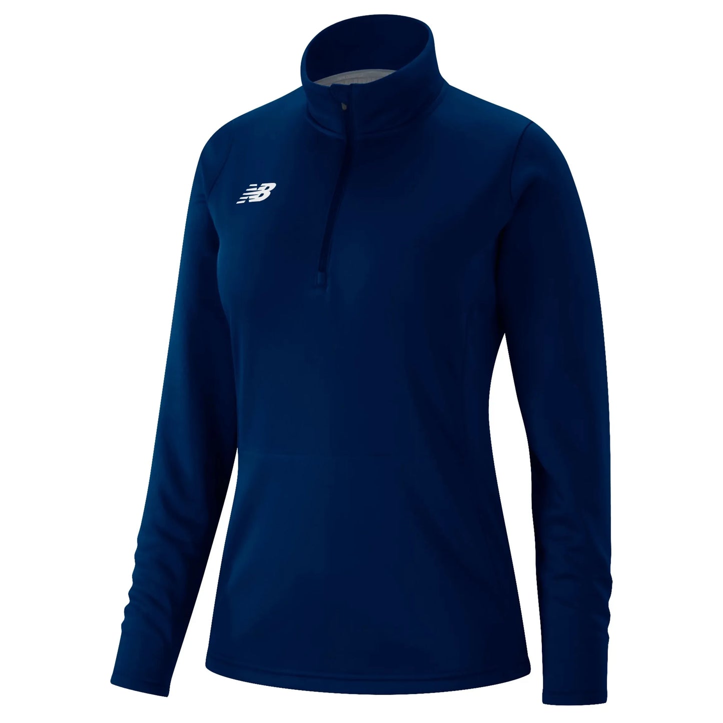 New Balance Women's Thermal Half Zip Team Navy (Front)