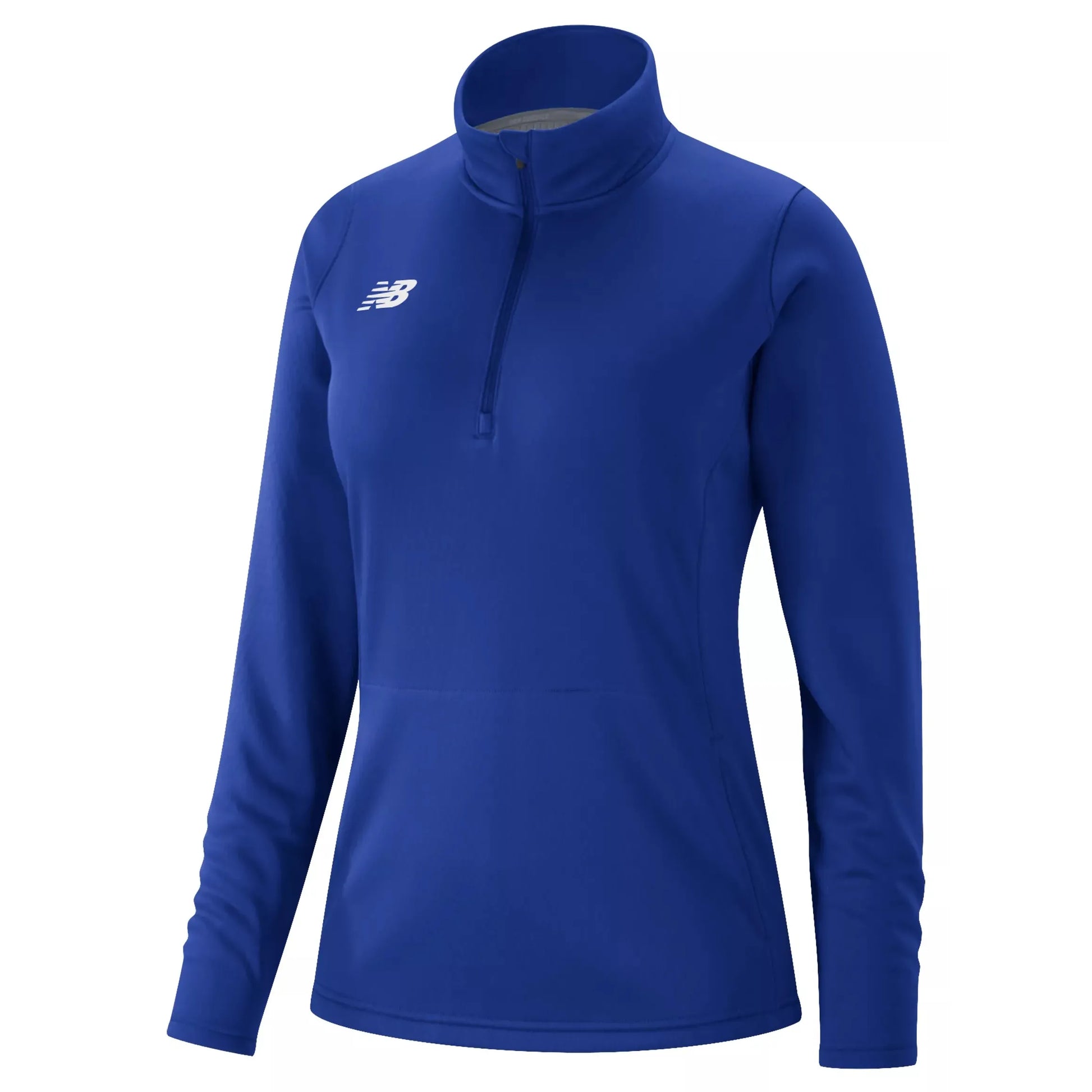 New Balance Women's Thermal Half Zip Team Royal (Front)