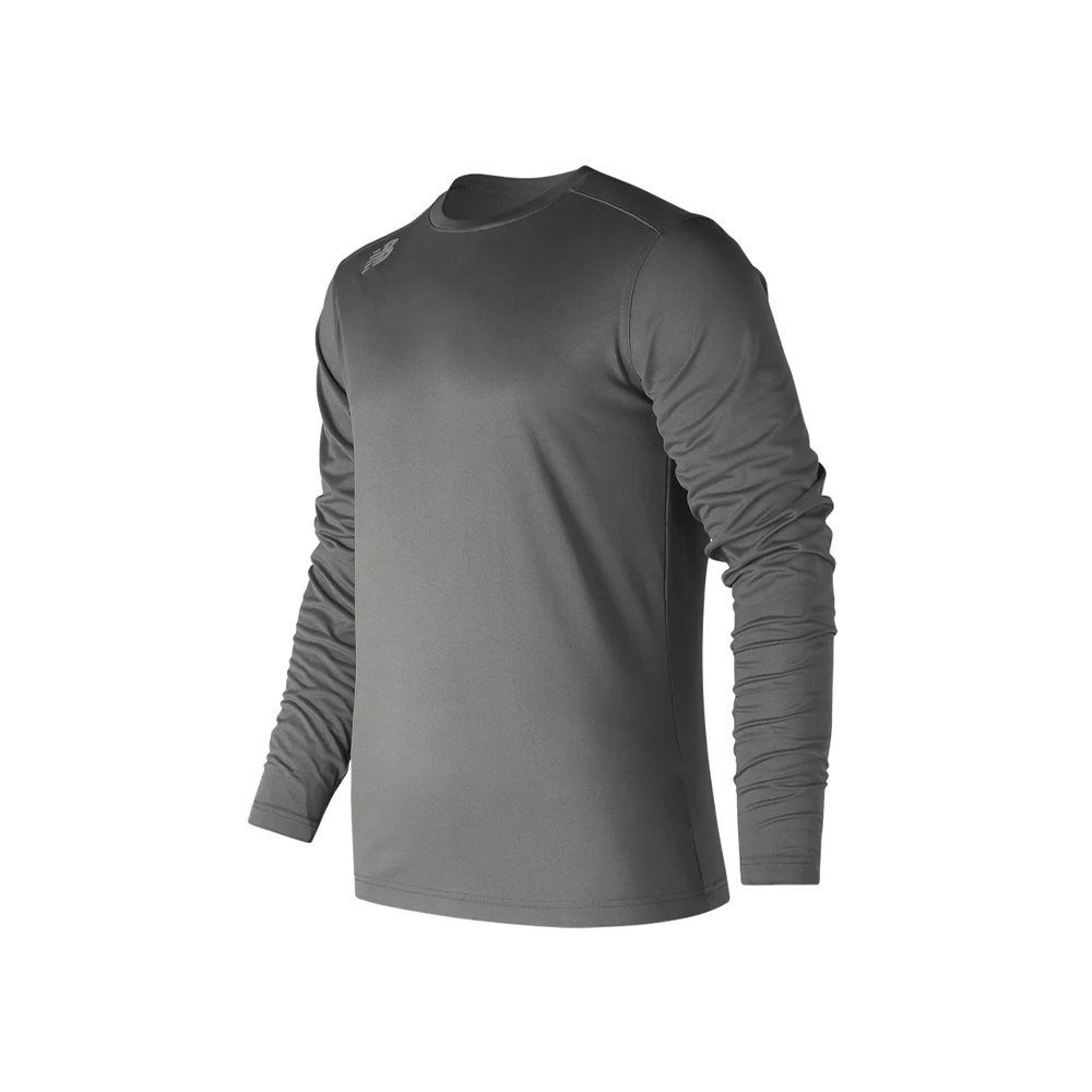 New Balance LS Tech Tee - Heather/White