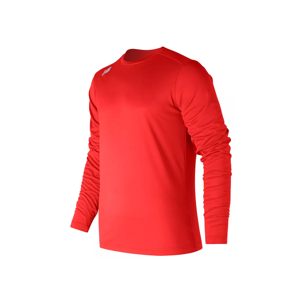 New Balance LS Tech Tee - Red/White