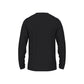 New Balance Men's Activate Long Sleeve Tech T-Shirt Team Black (Back)
