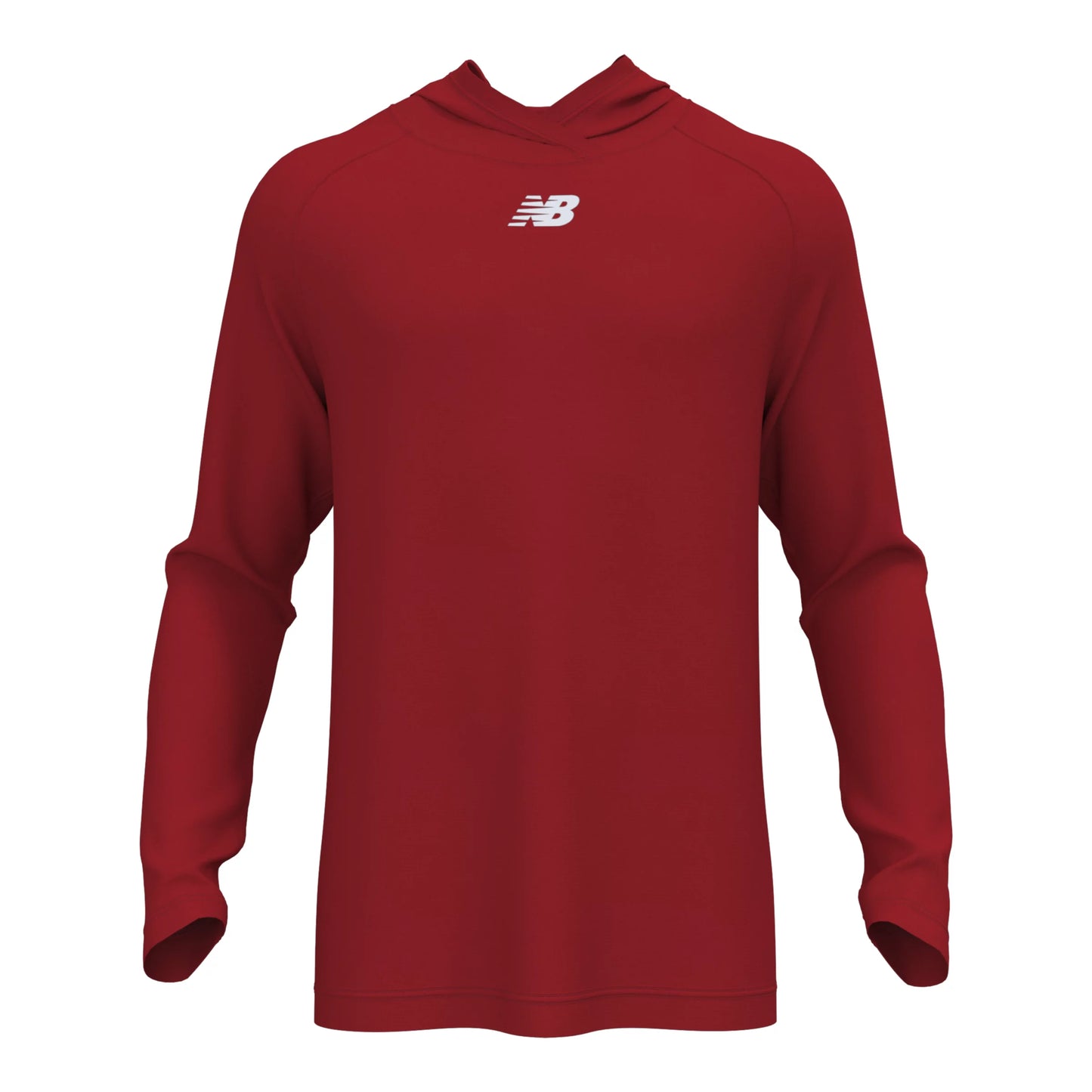 New Balance Men's Athletic Hoody Team Red (Front)