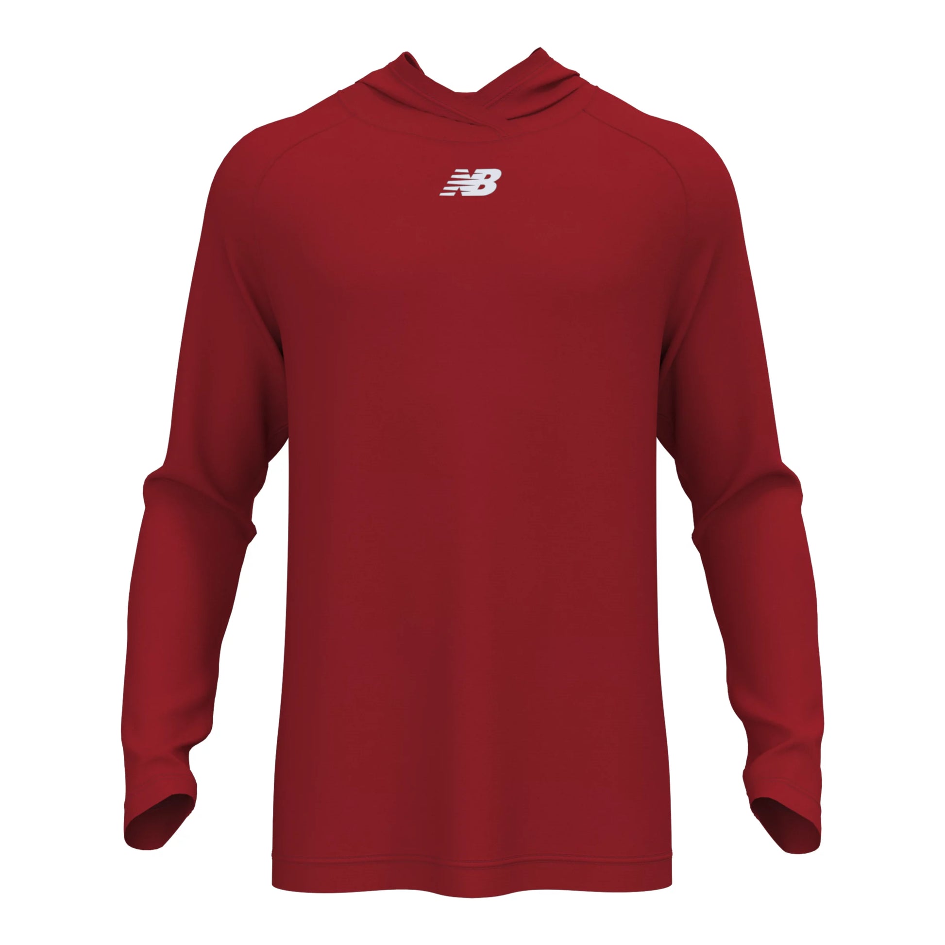 New Balance Men's Athletic Hoody Team Red (Front)