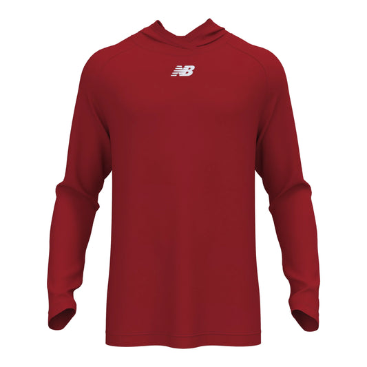 New Balance Men's Athletic Hoody Team Red (Front)