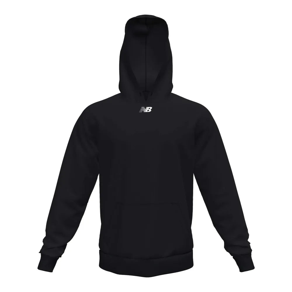 New Balance Men's Fleece Hoodie Team Black (Front)