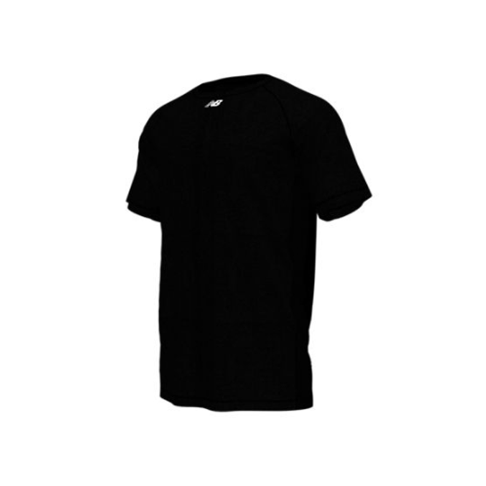 New Balance Raglan Tee-Black