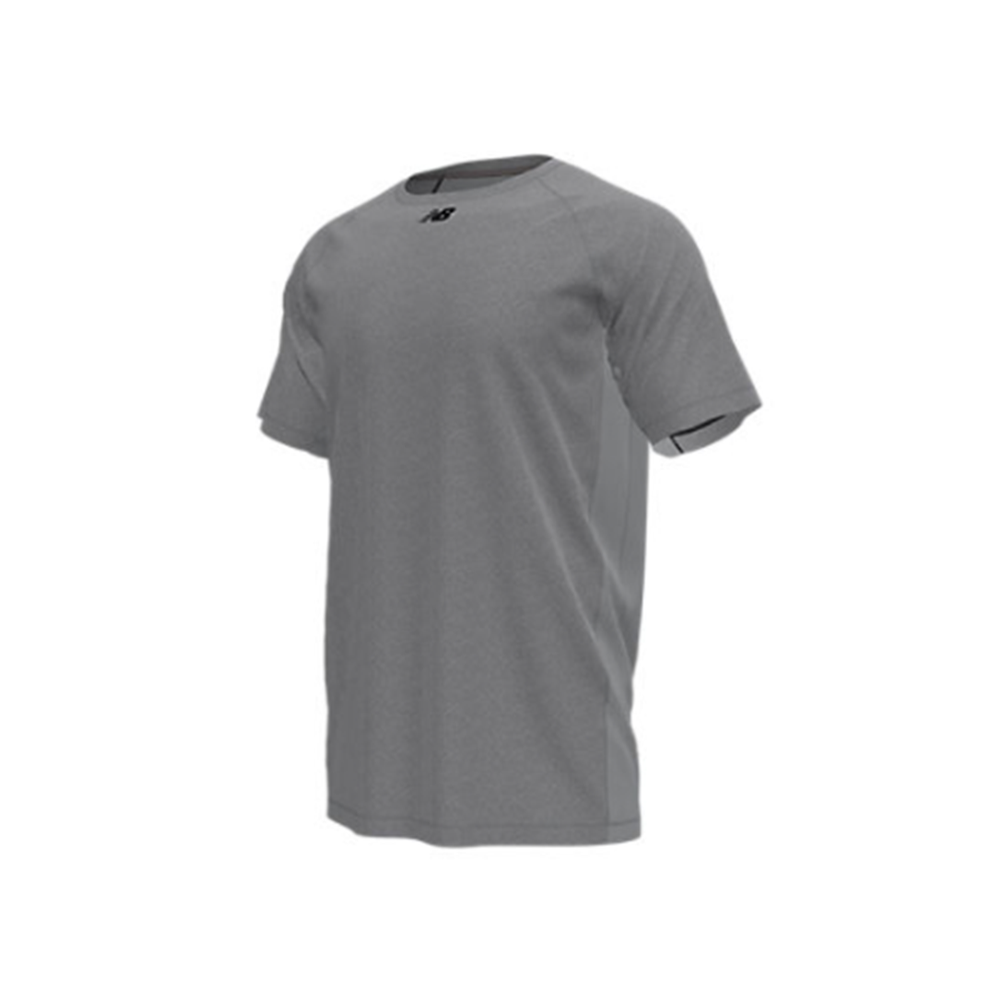New Balance Raglan Tee-Grey