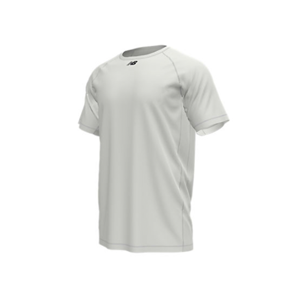 New Balance Raglan Tee-White