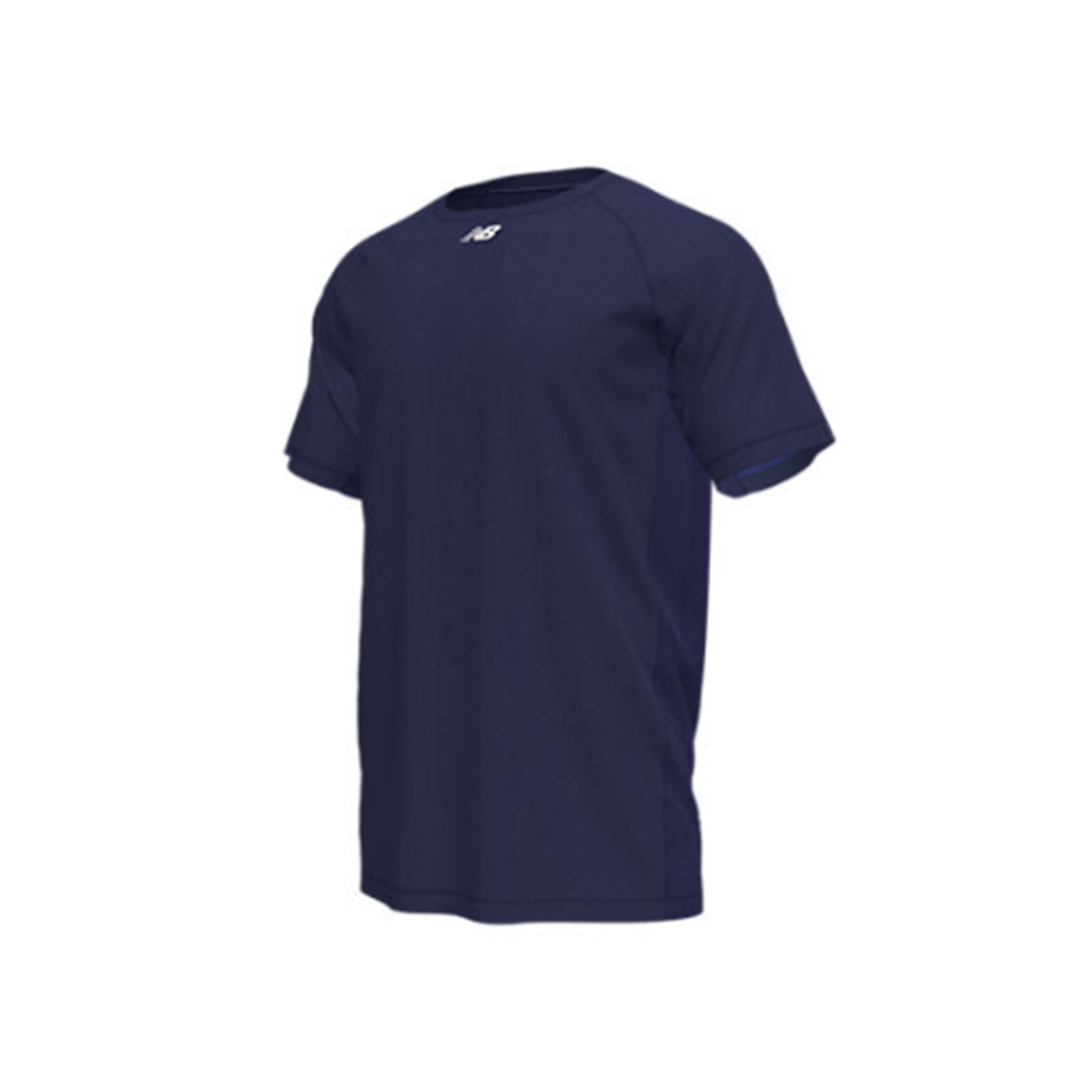 New Balance Raglan Tee-Navy