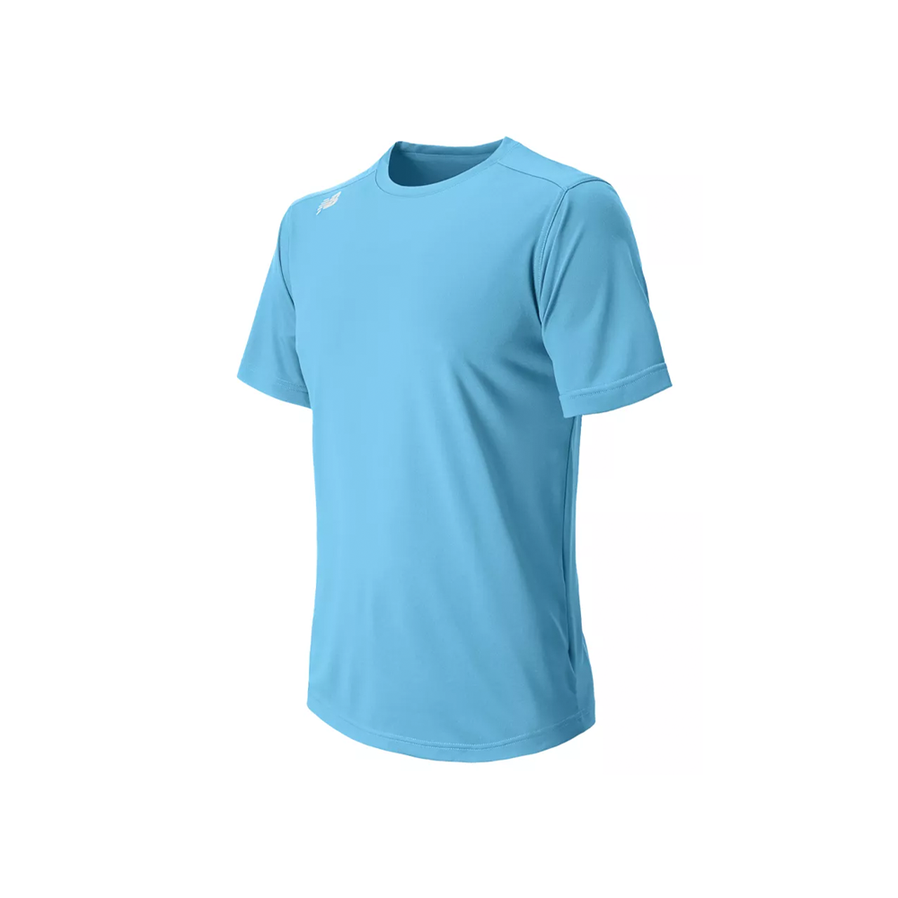 New Balance SS Tech Tee - Light Blue/White
