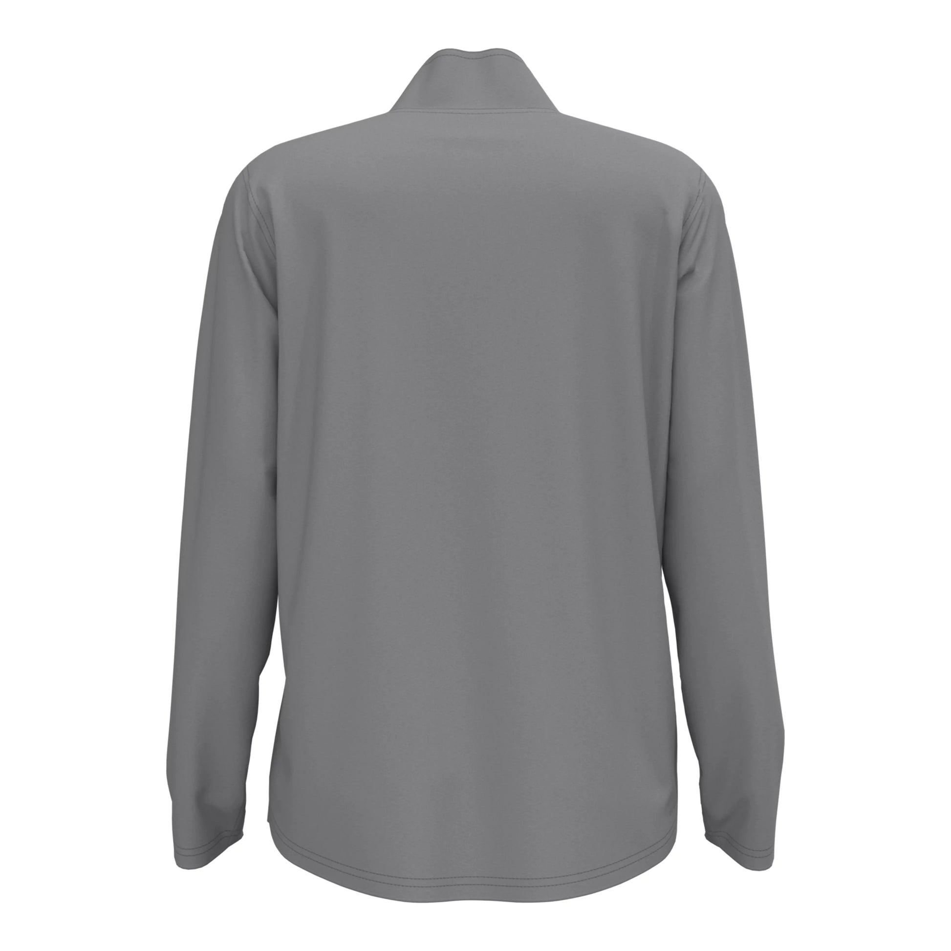 New Balance Women's Midfield Half Zip Gunmetal (Back)
