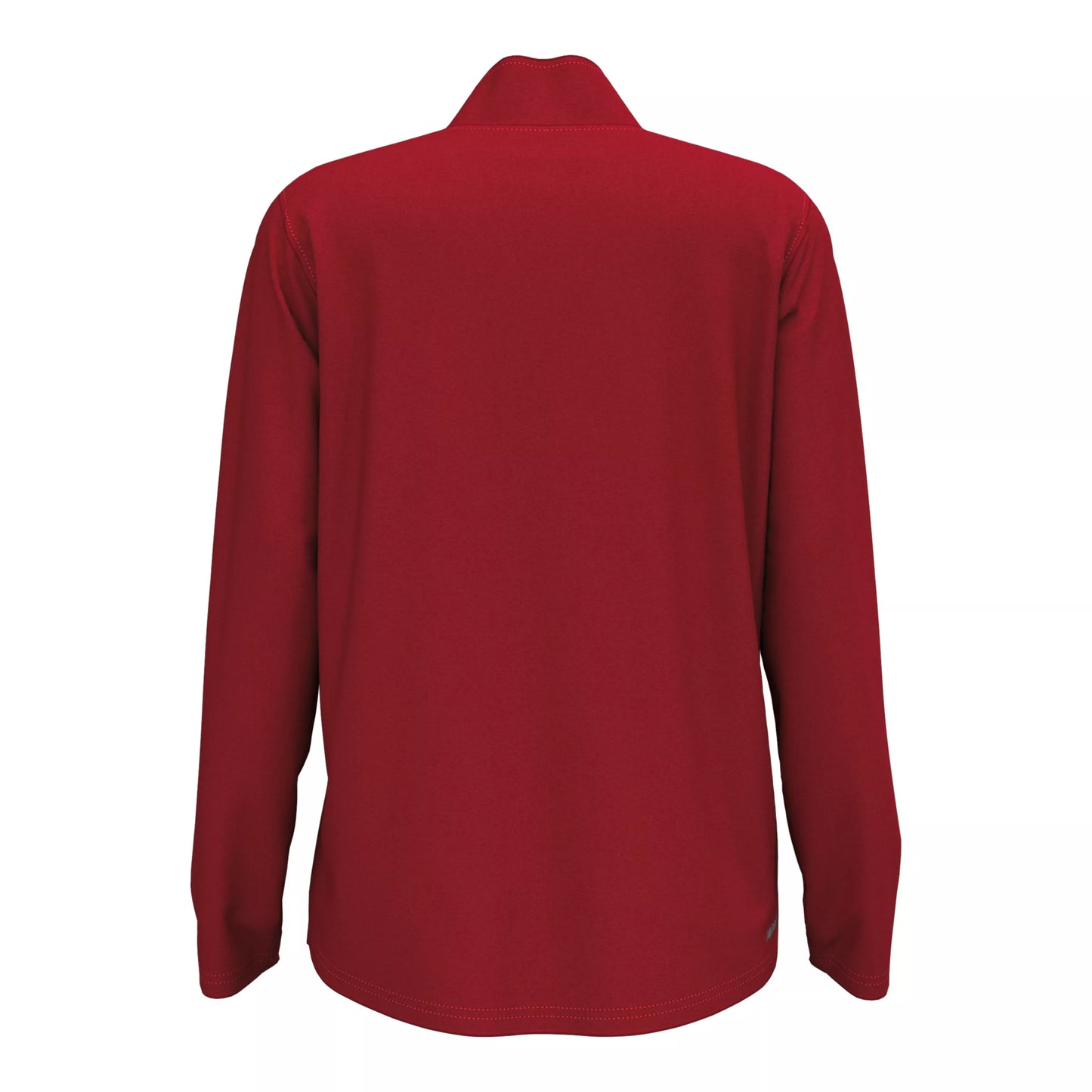 New Balance Women's Midfield Half Zip Team Red (Back)