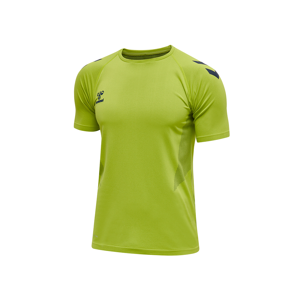 Hummel Maglietta Uomo Team Spirit Trainings Tee, 80% Cotone 20% Poliestere, Training Sportivo