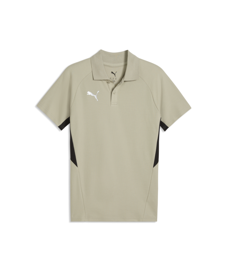 Puma Men’s TEAM EVOSTRIPE TRAVELA Polo Pebble