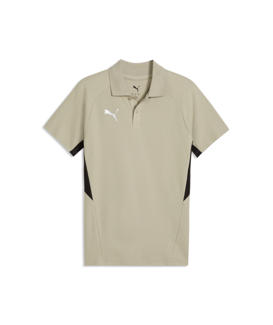 Puma Men’s TEAM EVOSTRIPE TRAVELA Polo Pebble
