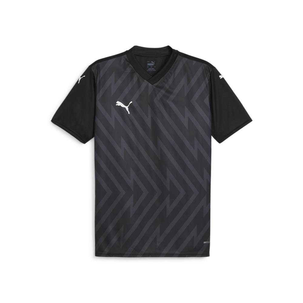 Puma YOUTH Team Glory 26 Jersey-Puma Black-Puma White-Ebony (Front)