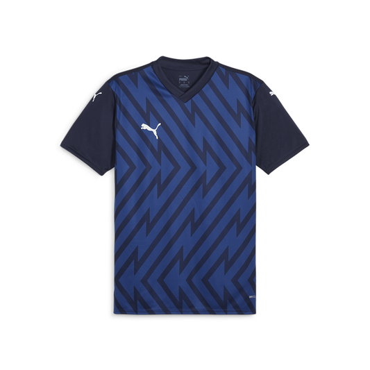 Puma YOUTH Team Goal 26 Jersey-Puma Navy-Puma White-Blazing Blue (Front)