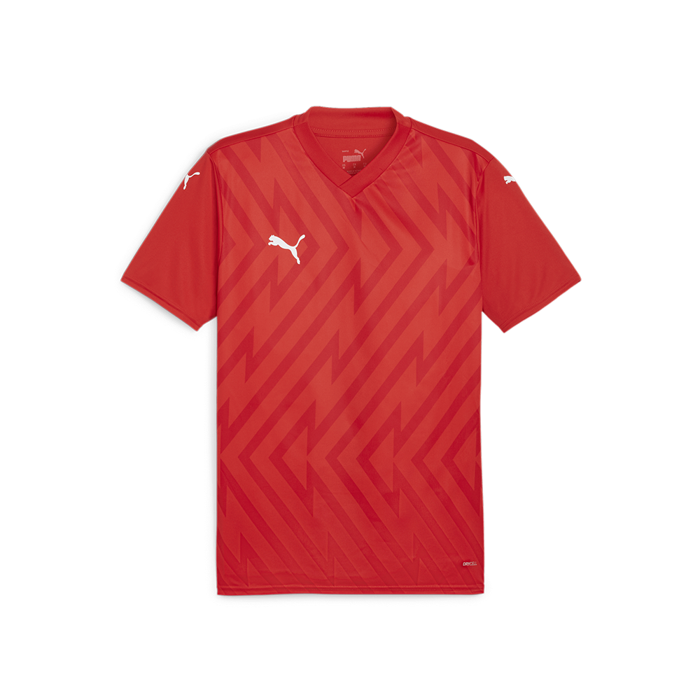 Puma YOUTH Team Glory 26 Jersey- Puma Red-Puma White-Strong Red (Front)