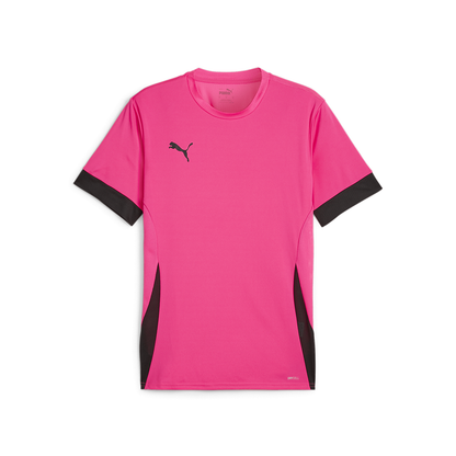 Puma YOUTH Team Goal Matchday Jersey-Fluro Pink-Puma Black (Front)