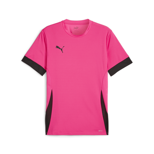 Puma Women's Team Goal Matchday Jersey-Fluro Pink-Puma Black (Front)