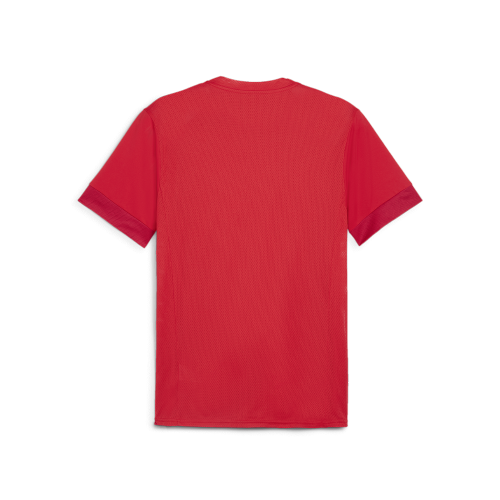 Puma Team Goal Matchday Jersey-Puma Red-Puma White-Fast Red (Back)